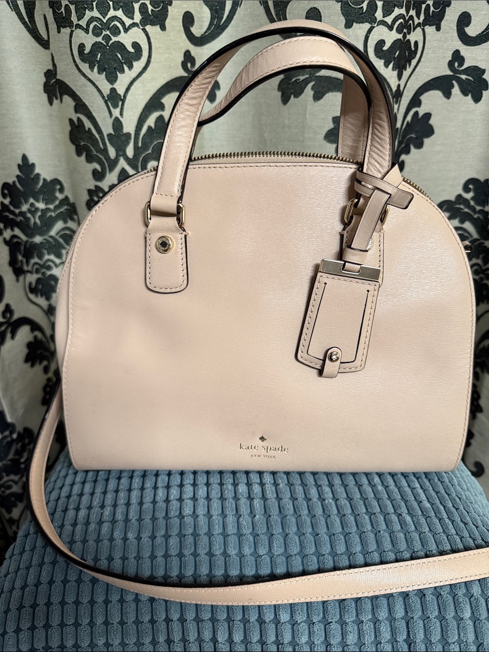 kate spade Pale Blush Dome Satchel